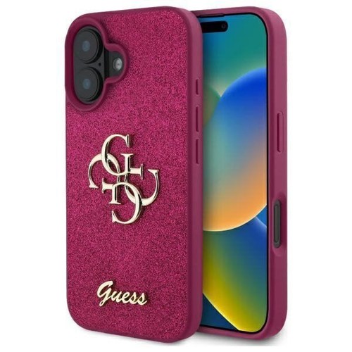 Guess custodia fissa glitter - guess,
