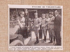 I fratelli Garibaldi nel 1915 Uniforme 54° Reggimento Fanteria Brigata Alpi WW1