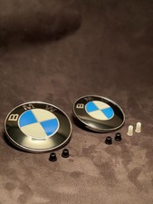 Set emblema BMW blu bianco -