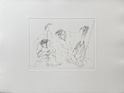 Fabrizio clerici acquaforte - fabrizio,