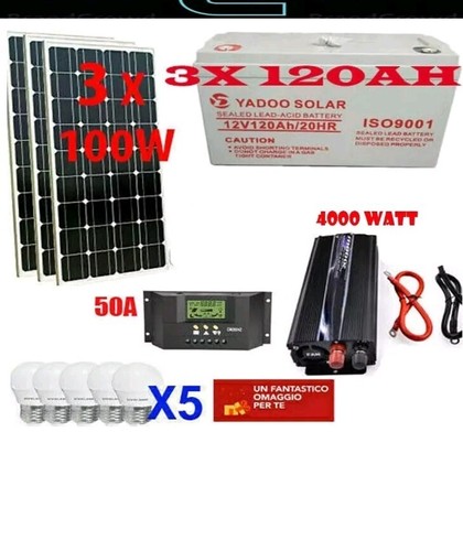 Kit fotovoltaico 3kw - fotovoltaico,
