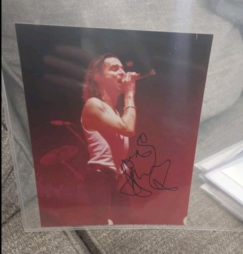 Foto 8x10 autografata depeche - foto,
