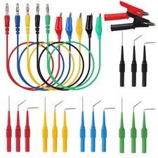 HORUSDY 22PC Auto Back Probe Kit Multimeter Test Leads Alligator Clips Wire Tool