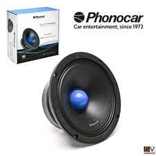 1x Altoparlante Phonocar 02788 Supreme SPL Mid-Woofer 200mm 20cm woofer medio