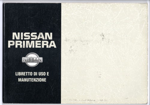 Libretto uso manutenzione