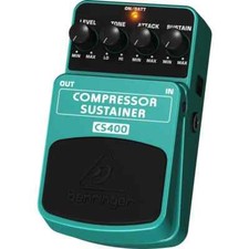 BEHRINGER COMPRESSOR SUSTAINER CS400 pedale di compressione NUOVO garanziaITALIA