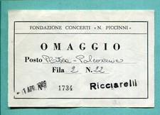 BIGLIETTO -BARI-FONDAZIONE