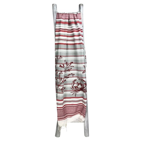 Telo mare fouta - telo, rosso