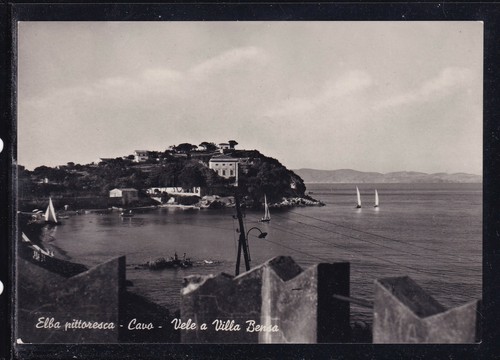 Cartolina elba pittoresca cavo - cartolina,