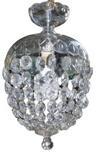 VINTAGE 1930s CRYSTAL PENDANT