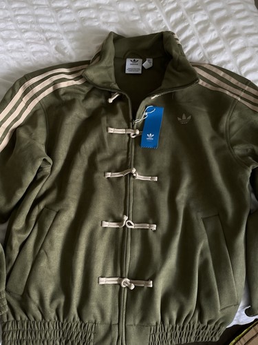 Esclusiva giacca adidas khaki - giacca,