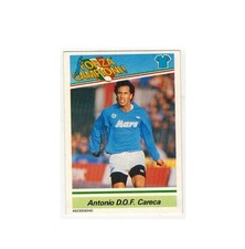 Antonio Careca Napoli Forza Campioni Card 1990