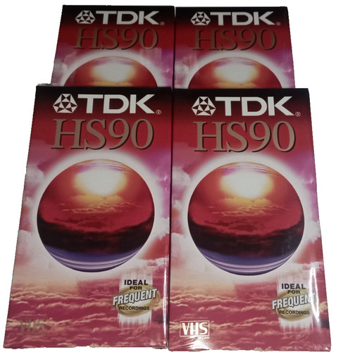 Tdk 90 videotape - x, hs