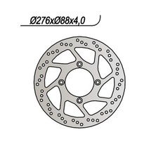 DISCO FRENO ANTERIORE HONDA XL