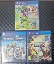 Bundle Yooka-Laylee + 2 giochi plants vs zombies Bundle Giochi PS4