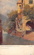 Illustrated postcard Polesello