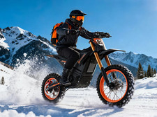Moto elettrica dirt - elettrica,