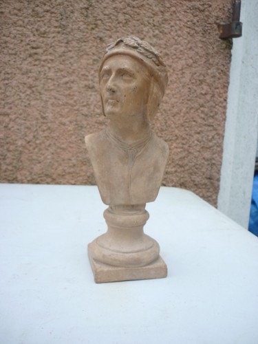 Ancienne terre cuite buste - terre,