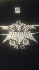 metallica t shirt met club menber ,never used 