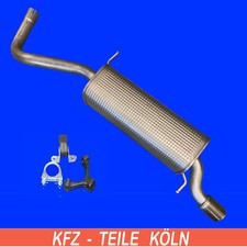 Silenziatore VW POLO V (6R1, 6C1) 1.2 TSI / POLO Van (6R) 1.2 TSi BlueMotion