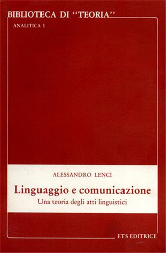 Lenci alessandro linguaggio - -,