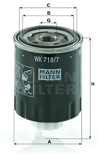 Filtro carburante adatto - , a