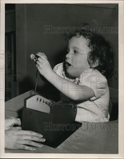 1950 Press Photo Leathian