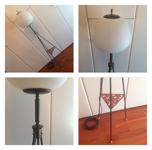 Tripode lampada piantana - piantana, anni
