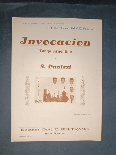 Spartito musicale invocacion - spartito, s