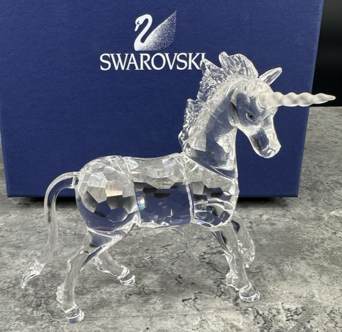 Swarovski crystal unicorn - crystal,