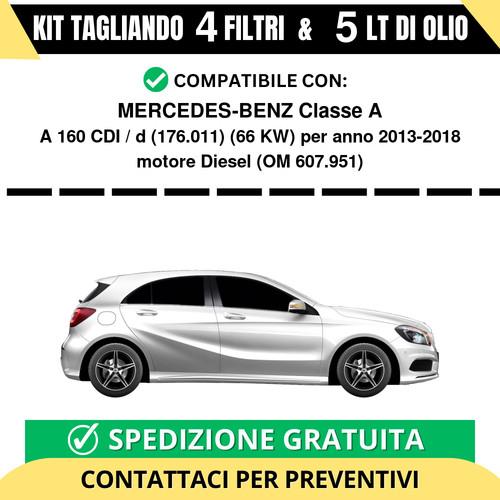 Tagliando per mercedes benz - tagliando,