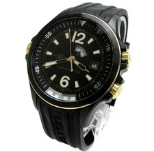 Orologio da uomo Hamilton Khaki Navy H775750 automatico GMT quadrante nero da...