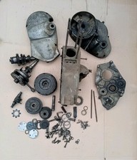 DUCATI 98 TS ANNI 50/60 RICAMBI BLOCCO MOTORE APERTO NON COMPLETO LEGGI DESCRIZ.