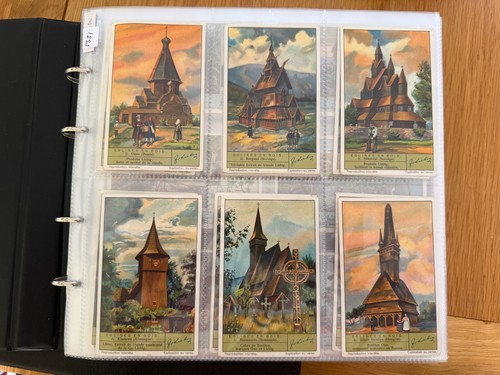 Liebig trade cards - cards, x