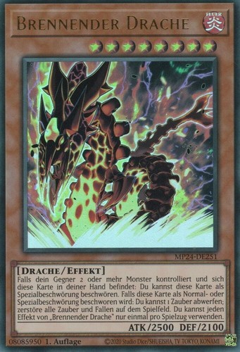 Yugioh drago bruciante - yugioh,