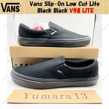 Vans Slip-On Low Cut Lite Nero