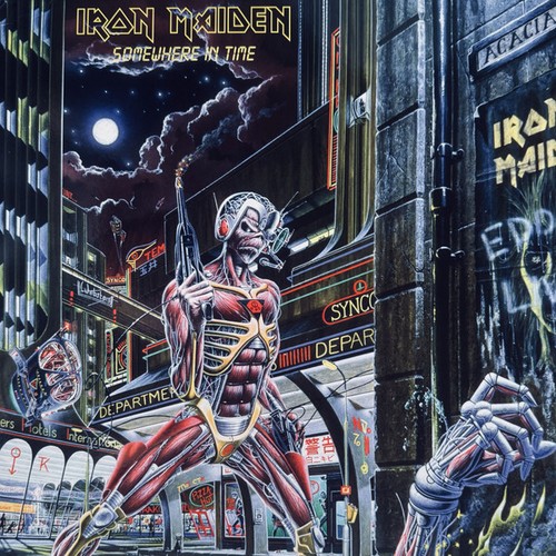 Iron maiden somewhere in - iron,