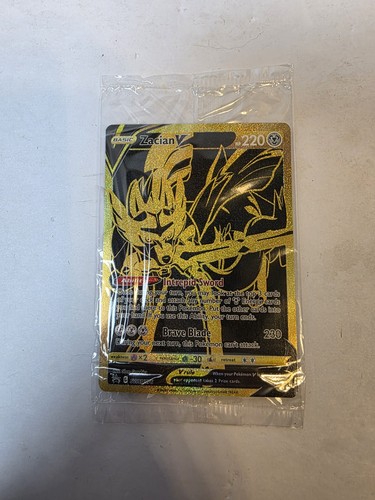 Carta promo pokemon zamazenta - pokemon,