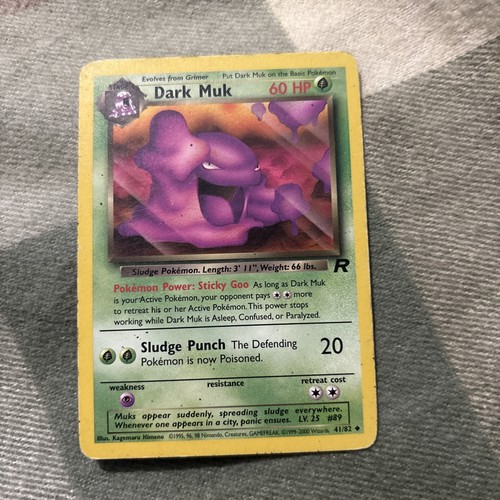 Pokemon card dark - dark, 41/82