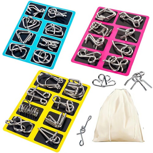 Puzzle filo metallo - di,
