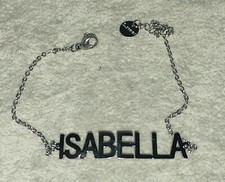 Bracciale con nome isabella - isabella, in
