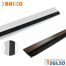 Parafreddo Paraspifferi Sottoporta Adesivi in PVC Rigido con Spazzola cm 100x5h