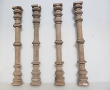 Colonne vittoriane in legno