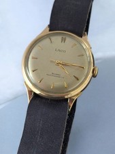 Orologio Vintage Laco Durobloc Mechanic Retrò Made Deutschland Men's Originale Vintage