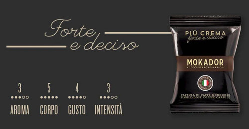 200 crema piu mokador - crema, piu'