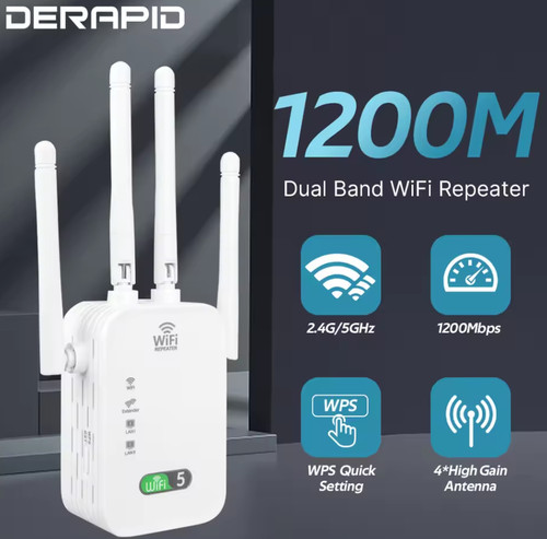 Ripetitore wifi dual band - dual,