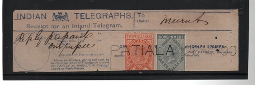 India telegraphs 1869 sgt8 - 1869, &
