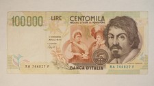 1994 ITALY 100,000  LIRE BANK