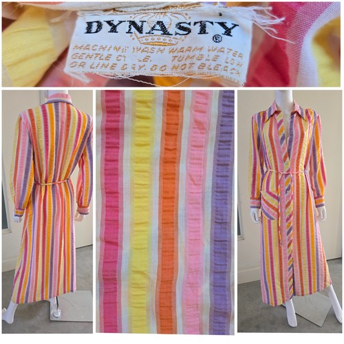 Abito vestito casa maxi righe