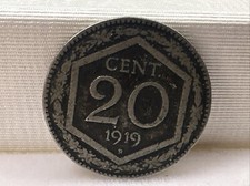 20 CENT 1919 REGNO D'ITALIA RE